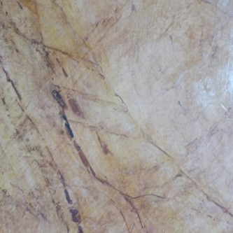 hangemalter Marmor beige von Katrin Schwenk